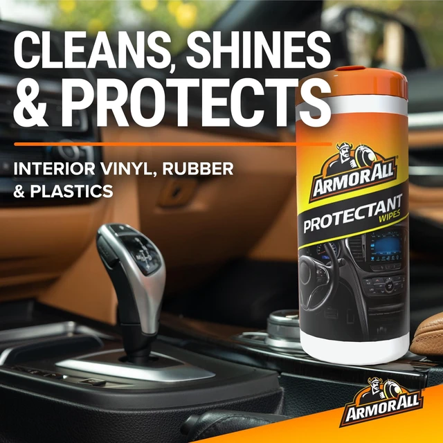 Alt view image 3 of 5 - 50 Count Armor All Protectant Car Cleaning Wipes