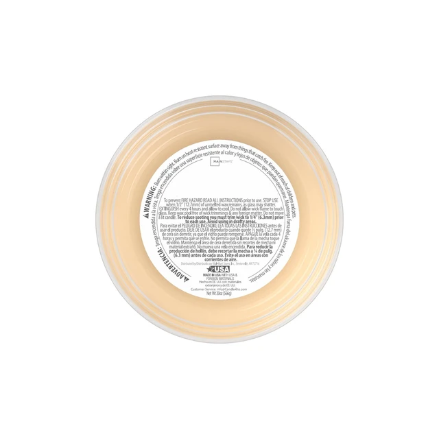 Alt view image 2 of 5 - Mainstays Frosted Spice Cupcakes Single-Wick Scented Glass Jar Candle, 20oz