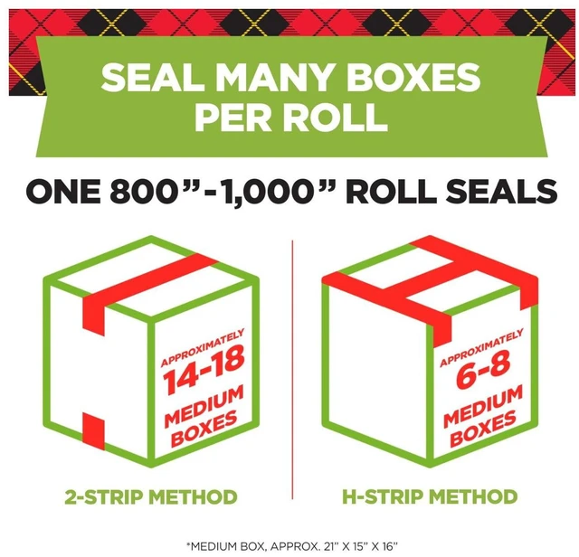 Alt view image 5 of 6 - Scotch Sure Start Packaging Tape, Clear, 1.88" x 50 yd., 1 Roll