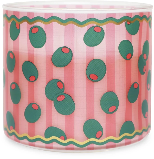 Alt view image 2 of 6 - Mainstays Pomegranate Appletini 3-Wick Fragrance Candle with Decorative Wrap, 13Ounce