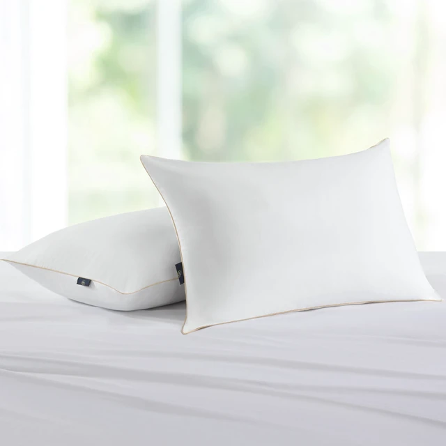 Alt view image 6 of 7 - Sertapedic Bounce Back Standard/Queen Bed Pillow, Hypoallergenic Fill
