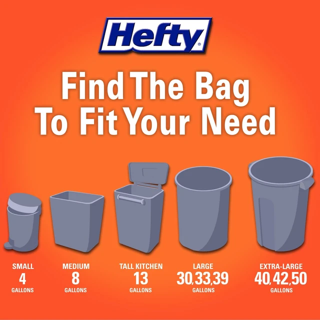 Alt view image 5 of 7 - Hefty Ultra Strong 30 Gallon Large Multipurpose Trash Bags, Black, Seaside Breeze Scent, 20 Bags Made with Recovered Materials Including Coastal Plastic