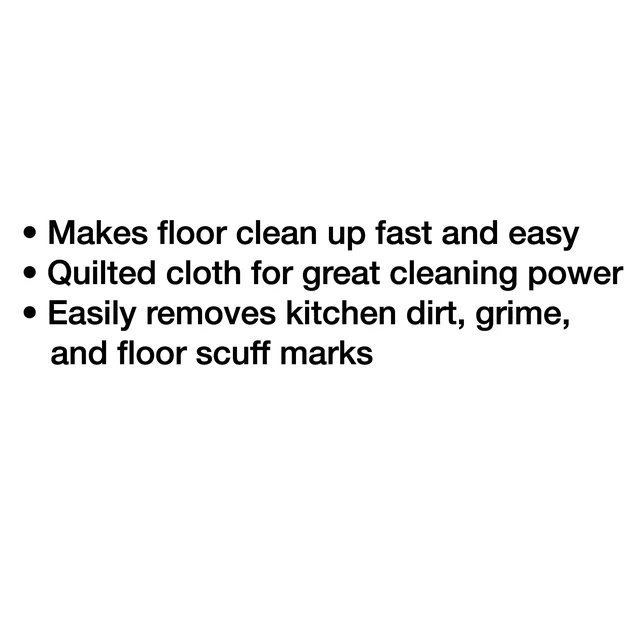 Alt view image 3 of 5 - Great Value Low Streaking Wet Mopping Cloths, Lavender Scent, 12 Count