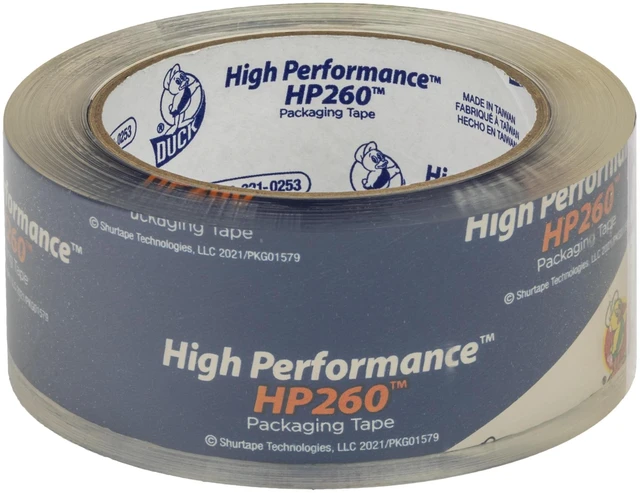 Alt view image 2 of 4 - Duck High Performance Packing Tape, 1.88in x 60Yard, Clear, 1 Refill Roll