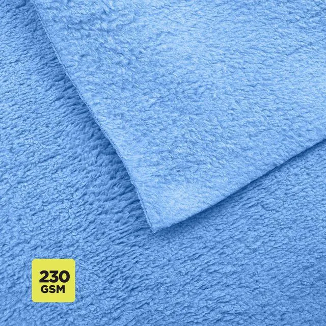 Alt view image 4 of 6 - Auto Drive Coral Fleece Microfiber Detailing Towels 8 Pack