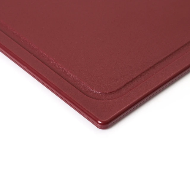 Alt view image 4 of 6 - Dexas 10 x 13 Poly Cutting Board with Juice Well, Merlot