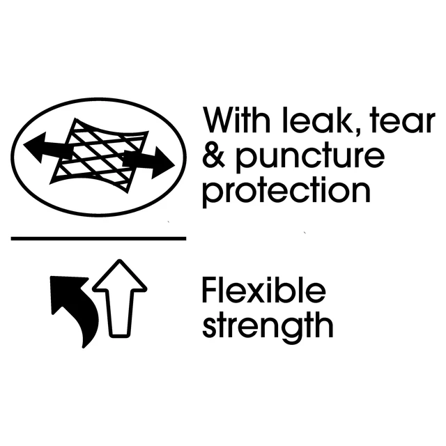 Alt view image 3 of 6 - 33 Gallon Great Value Strong Flex Multi-Purpose Drawstring Bags, 20 Bags