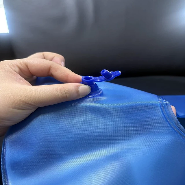 Alt view image 4 of 7 - Equate Inflatable Vinyl Cushion, Blue