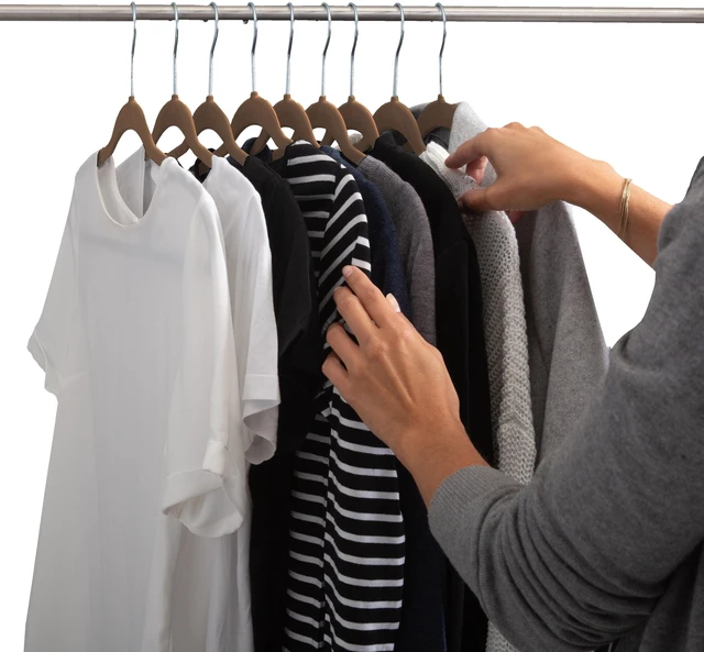 Alt view image 5 of 5 - 25 Pack Simplify Slim Velvet Suit Hangers in Brown