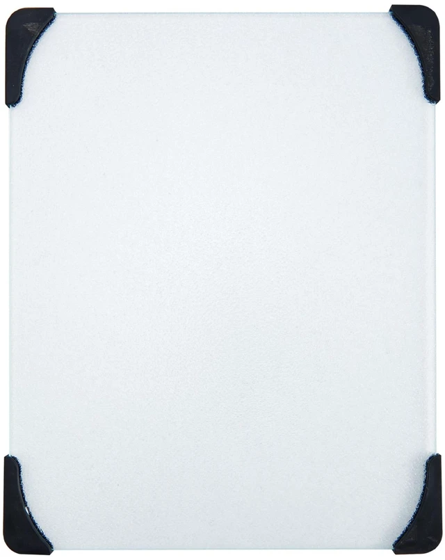 Main image of 12-inch x 15-inch Farberware Glass Cutting Board with Black Non-Slip Corners