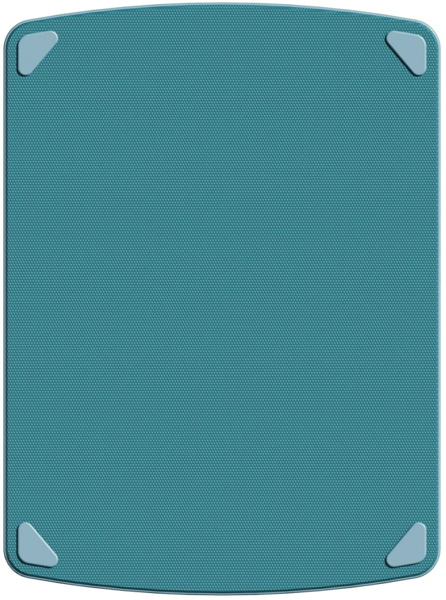 Alt view image 5 of 5 - Mainstays 2-Piece Non-Slip Recycled Poly Cutting Board, 8.5" x 11" and 10" x 14", Blue