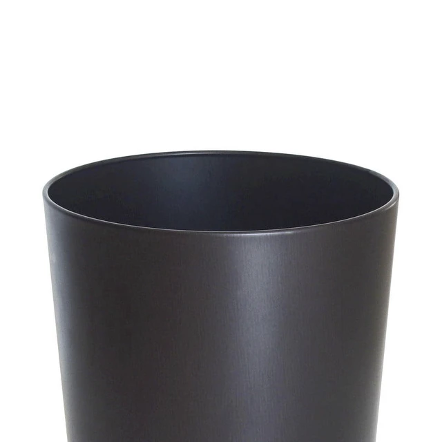 Alt view image 5 of 5 - Mainstays Bronze Metal Bathroom Wastebasket, 2.2gal