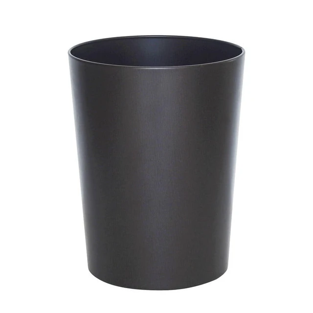 Alt view image 4 of 5 - Mainstays Bronze Metal Bathroom Wastebasket, 2.2gal