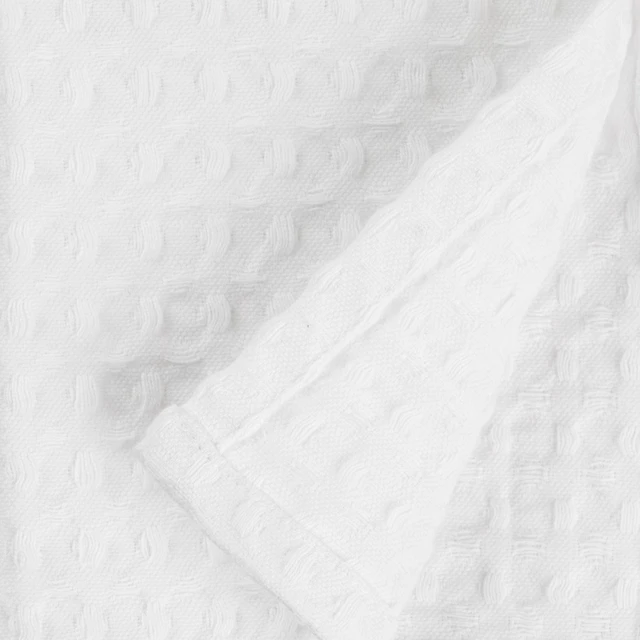 Alt view image 2 of 6 - Mainstays 4 Pack Recycled Cotton Waffle Weave Dishcloths, 12in x 12in, White