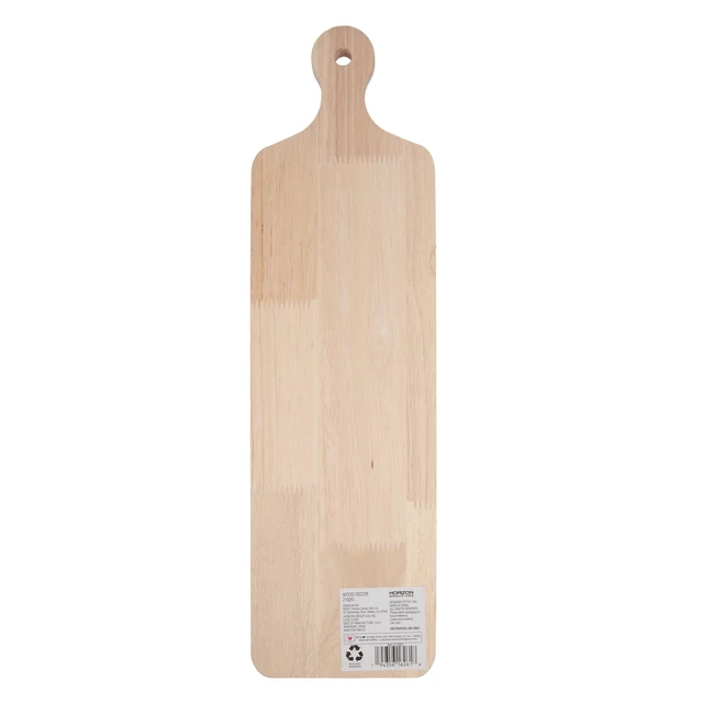Alt view image 5 of 5 - Customizable Brown Wooden Board with Handle
