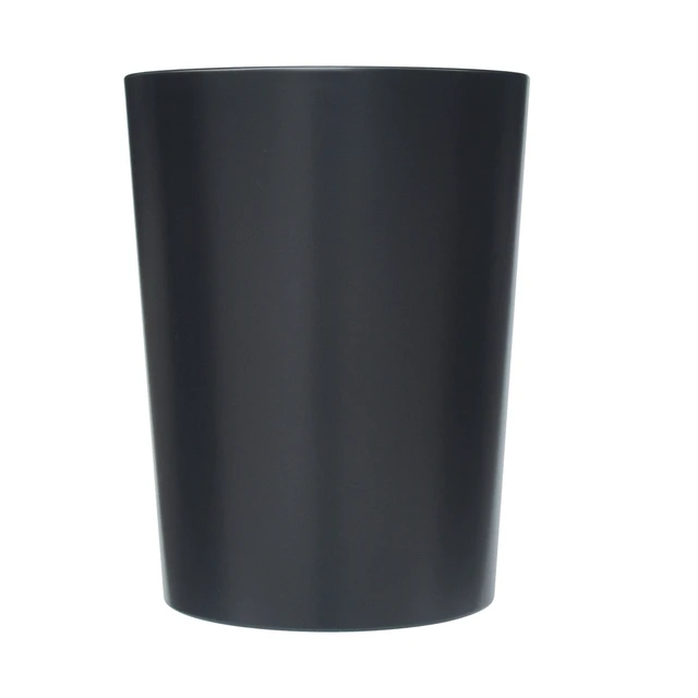 Alt view image 4 of 6 - Mainstays Metal Waste Basket, Black