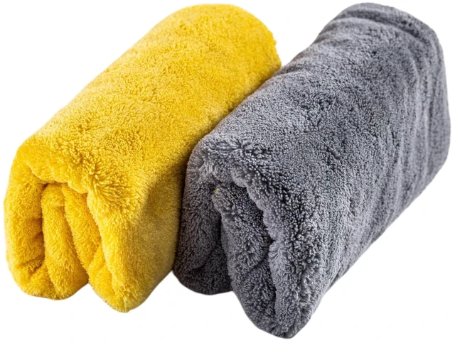 Alt view image 2 of 5 - Scrub Daddy Microfiber Towels Multipurpose Household Cleaning Cloth, 2 Count, Multicolor