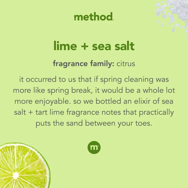 Alt view image 5 of 7 - Method All-Purpose Cleaning Wipes, Lime + Sea Salt, 70 Count