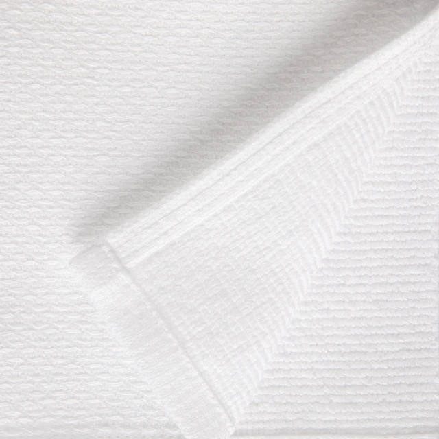 Alt view image 6 of 6 - Mainstays 4 Pack 100% Dual-Sided Cotton Dishcloths, 12in x 12in, White