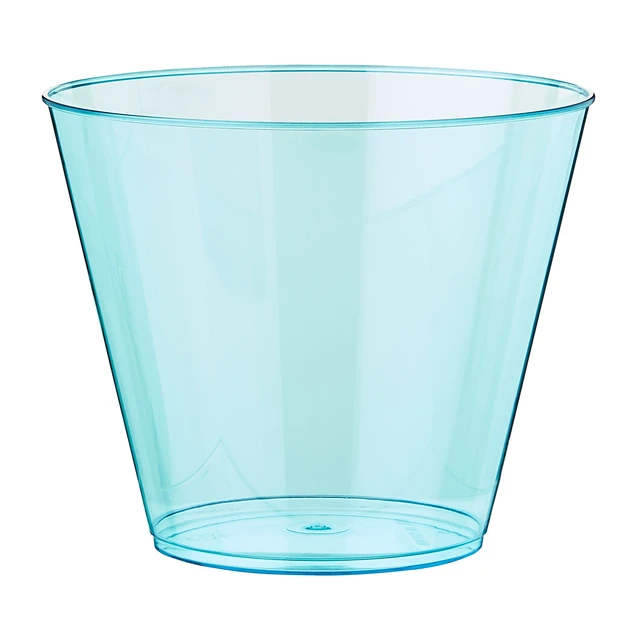 Alt view image 3 of 5 - Way To Celebrate Disposable Plastic Cups, 8.79 fl oz, 24 Count, Blue