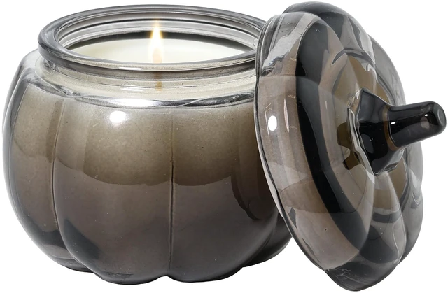 Alt view image 6 of 6 - Better Homes & Gardens 5oz Glass Pumpkin Jar Candle, Brown Butter Pumpkin
