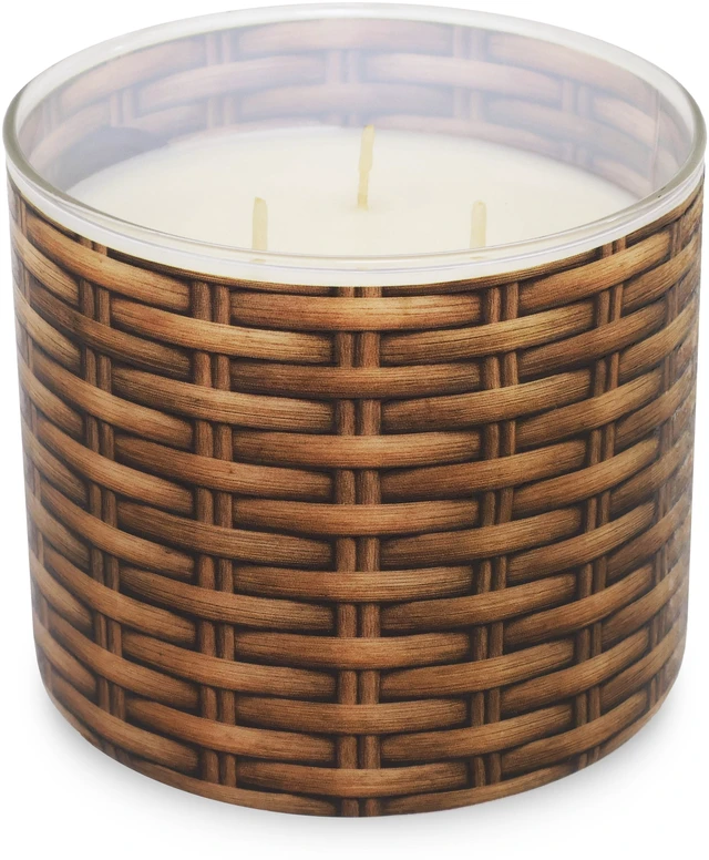 Alt view image 4 of 6 - Mainstays Warm Apple Pie Scented 3-Wick Candle 13oz