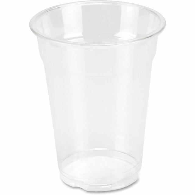 Alt view image 2 of 4 - Genuine Joe GJO58232 Clear Plastic Cups 10fl oz 25/Pack