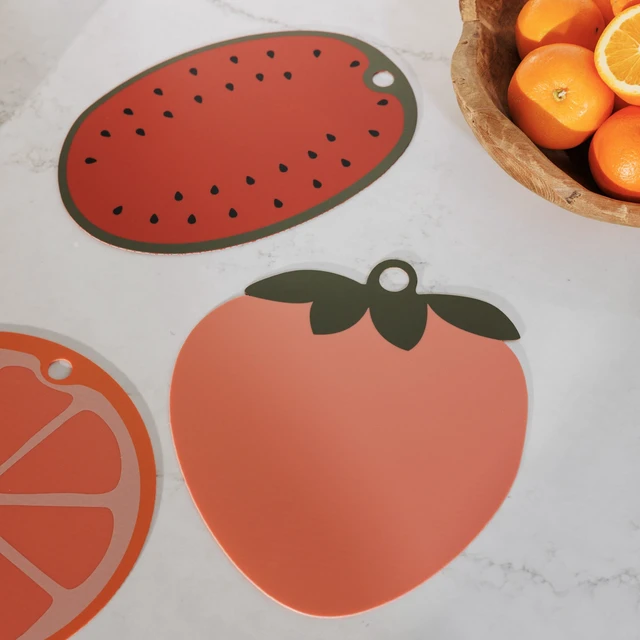 Alt view image 7 of 7 - Thyme & Table 3-Piece Figural Cutting Mats