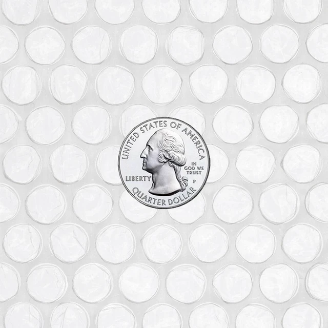 Alt view image 5 of 5 - UBMOVE Bubble Roll 12"x24ft, 3/16" Perf Every 12", Small Wrap