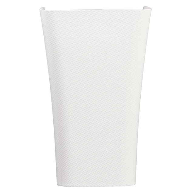 Alt view image 4 of 5 - CLOROX Bathroom Trash Can 3.1Gallon Anti-Microbial Small Garbage Bin No Lid White