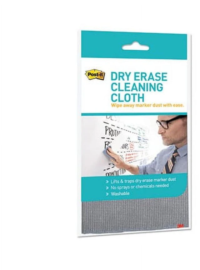 Alt view image 7 of 7 - Post-it DEFCLOTH Dry Erase Cleaning Cloth