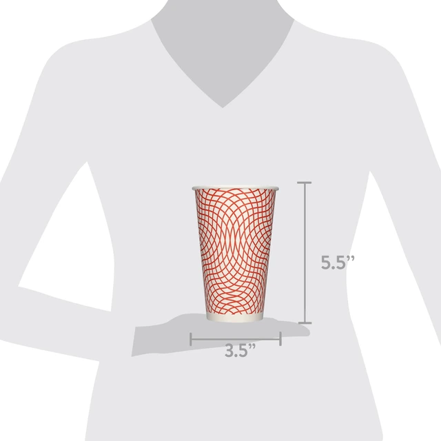 Alt view image 3 of 5 - Sustainables 16oz Assorted Paper Cups, 50Count