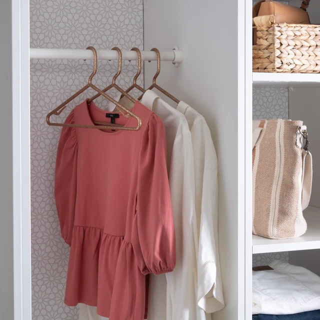 Alt view image 6 of 6 - Simplify 10 Pack Hangers in Gold