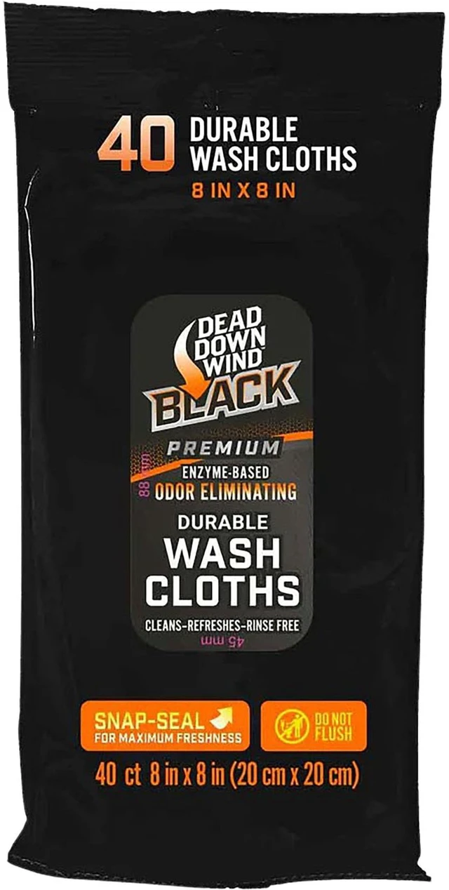 Main image of Dead Down Wind Black Premium Wash Cloths
