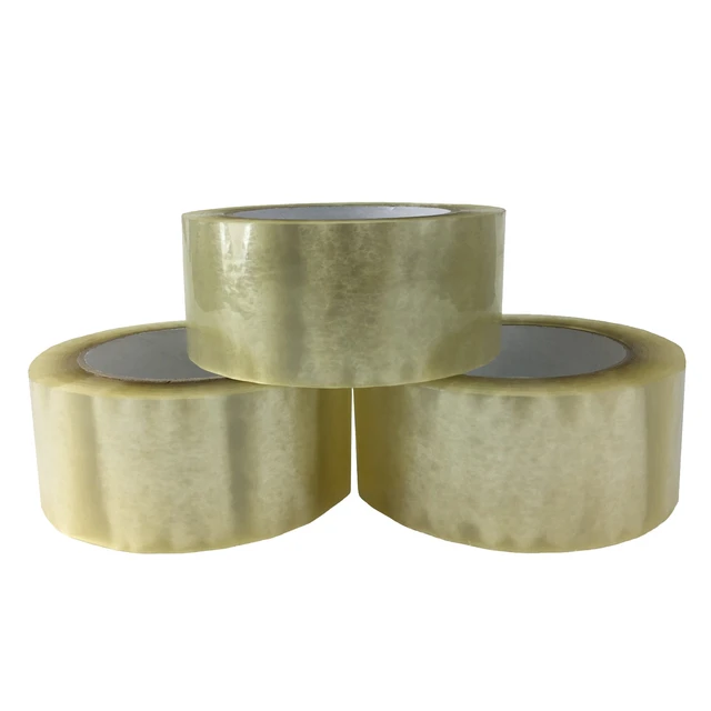 Alt view image 5 of 5 - Uboxes Clear Packing Tape 3 Rolls with Light Duty Tape Dispenser