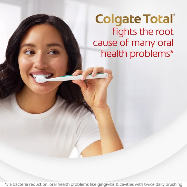 Alt view image 4 of 6 - Colgate Total Active Prevention Whitening Charcoal Toothpaste, Mint, 5.1 oz