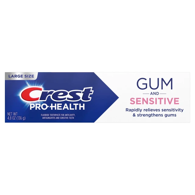 Alt view image 5 of 6 - Crest Pro-Health Gum & Sensitive Toothpaste 4.8 oz