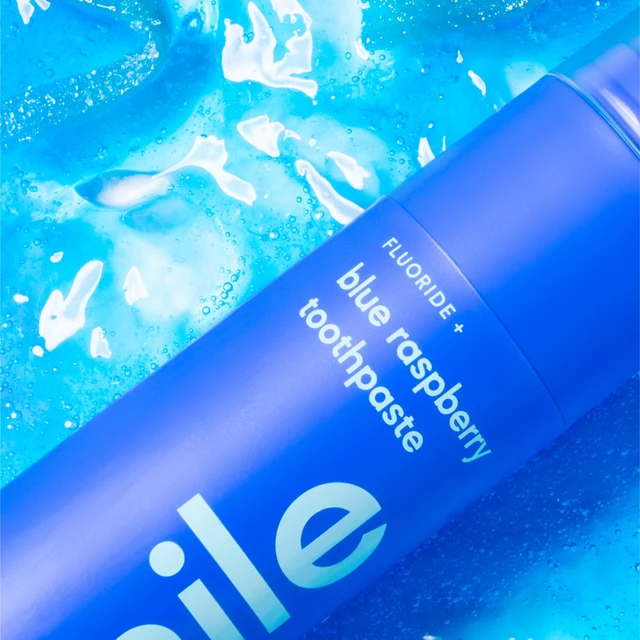 Alt view image 5 of 6 - Hismile Blue Raspberry Flavored Fluoride Toothpaste