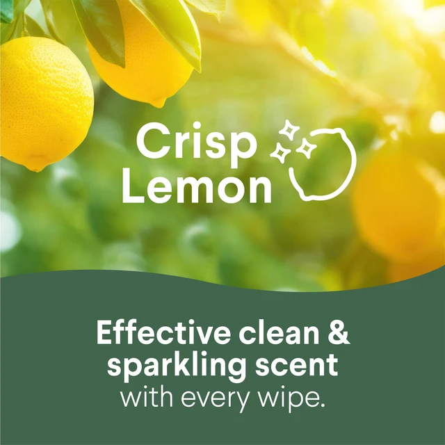 Alt view image 4 of 5 - Clorox Disinfecting Cleaning Wipes Flex Pack, Bleach Free, Crisp Lemon, 75 Count