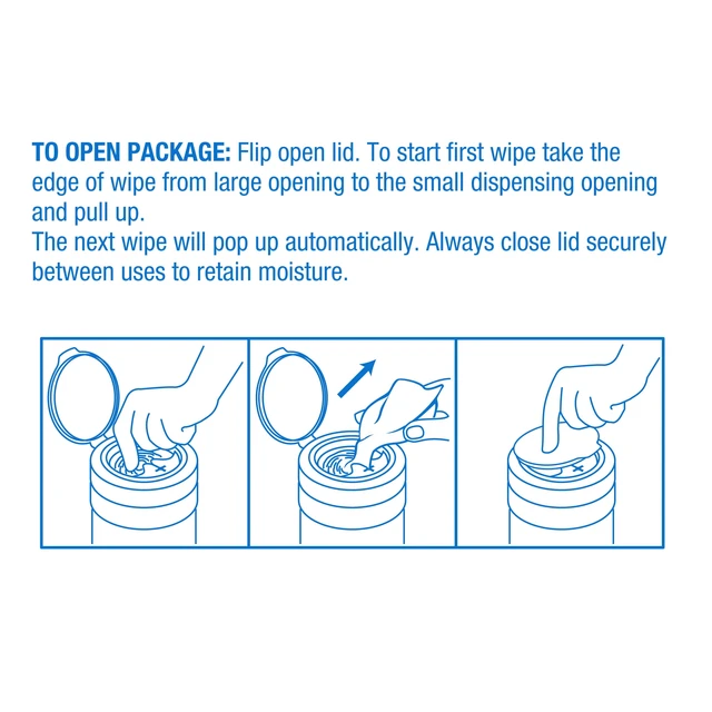 Alt view image 4 of 6 - Great Value Disinfecting Wipes, 4 Pack, 300 Count