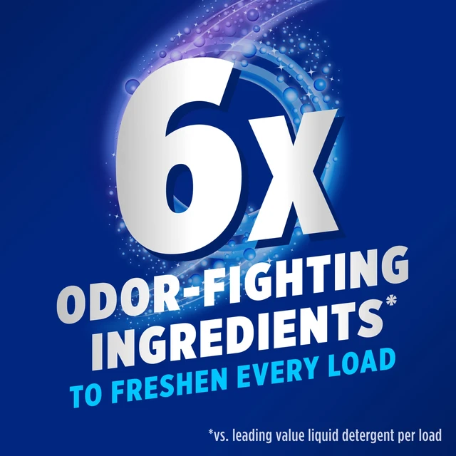 Alt view image 2 of 6 - OxiClean Odor Blasters Fabric Rinse, 4-in-1 Clean Rinse, 50 fl oz, Sparkling Fresh Scent