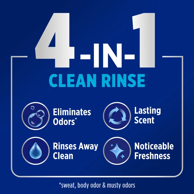 Alt view image 4 of 6 - OxiClean Odor Blasters Fabric Rinse, 4-in-1 Clean Rinse, 50 fl oz, Sparkling Fresh Scent