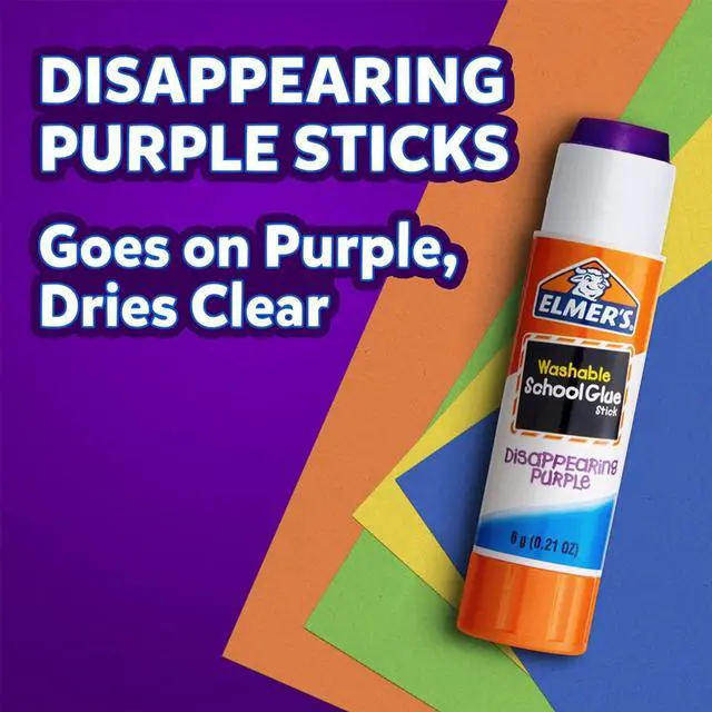 Alt view image 4 of 7 - Elmers Scented Glue Sticks Variety Pack, Safe, Nontoxic School Glue, 6 Gram, 12 Count