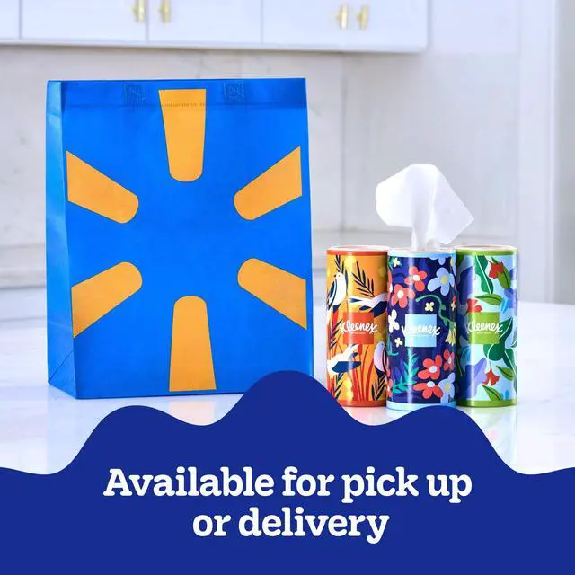 Alt view image 6 of 7 - Kleenex Perfect Fit 2-Ply Canister Facial Tissues, 2 Pack (100 Total Tissues)