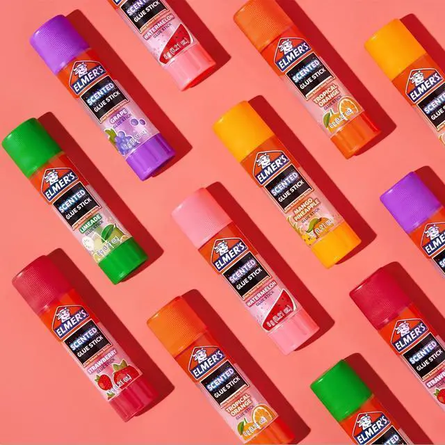 Alt view image 6 of 7 - Elmers Scented Glue Sticks Variety Pack, Safe, Nontoxic School Glue, 6 Gram, 12 Count