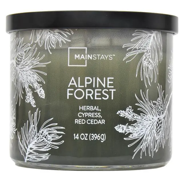Alt view image 10 of 14 - 3Wick Scented Jar Candle,Alpine Forest Woodsy Fragrance,ParaffinBlend Wax,4060 Hour Burn Time,Green Ombre Decorative Candle With Metal Lid for Home Decor