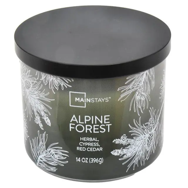 Alt view image 12 of 14 - 3Wick Scented Jar Candle,Alpine Forest Woodsy Fragrance,ParaffinBlend Wax,4060 Hour Burn Time,Green Ombre Decorative Candle With Metal Lid for Home Decor