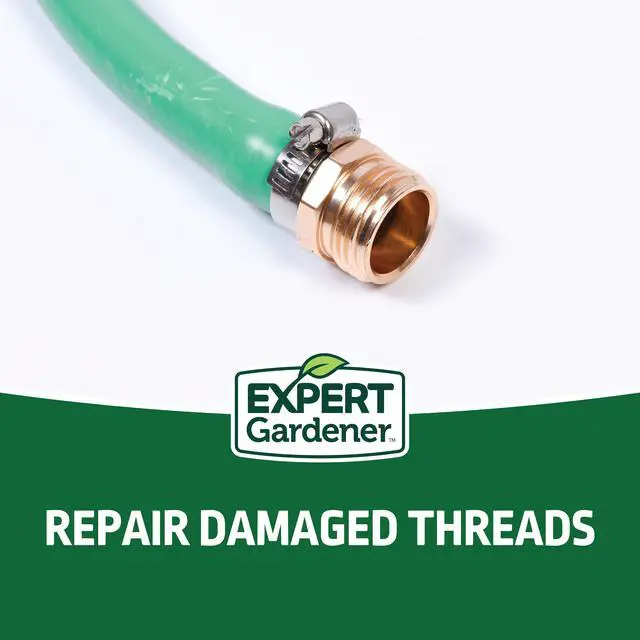 Alt view image 6 of 7 - Expert Gardener Metal Male Hose Mender