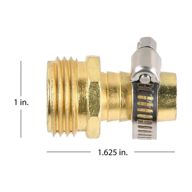 Alt view image 7 of 7 - Expert Gardener Metal Male Hose Mender