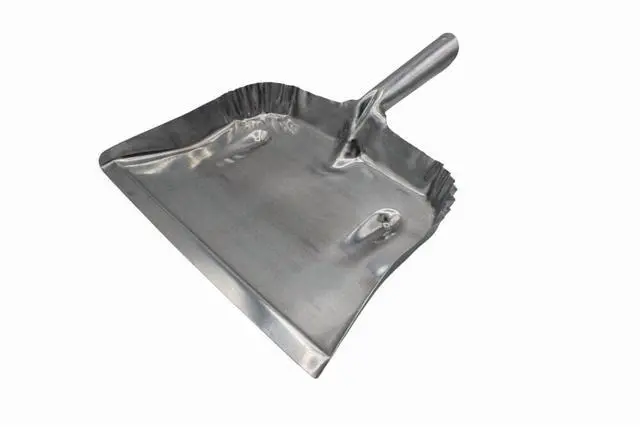 Main image of Fulton Heavy Duty Galvanized Steel Dustpan - Silver